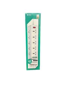 Lightwave LW -EXT -106U 10 Way  Extension Cable with Surge