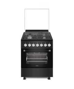 Mika MST6231E4BL 3 Gas 1 RAPID Hot Plate Standing Cooker