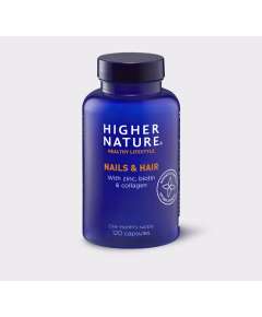 Higher Nature Hair and Nail Formula 120Capsules Supplement