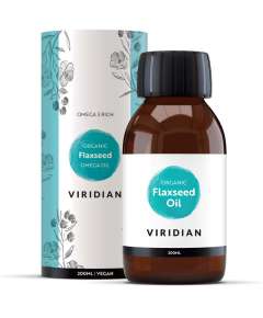 Viridian Organic Golden Flaxseed Oil 200ml Supplement