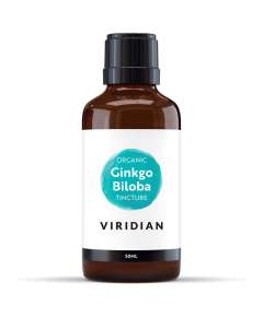 Viridian Organic Ginkgo Biloba Tincture 50ml Supplement