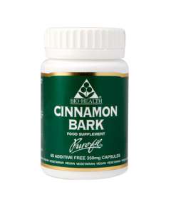 BioHealth Cinnamon Bark 60 Capsules Supplement