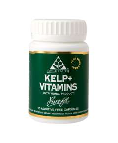 BioHealth 500mg Kelp Plus Vitamins 60 Capsules Supplement
