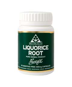 BioHealth 400mg Liquorice Root 60 Capsules Supplement