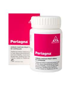 BioHealth 400mg Periagna Agnus Castus 60 Capsules Supplement