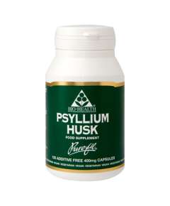 BioHealth 400mg Psyllium Husk 120 Capsules Supplement