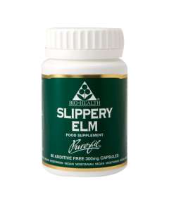 BioHealth 300mg Slippery Elm Bark 60 Capsules Supplement