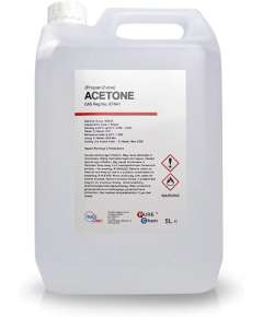 Generic 2.5 Litre Acetone Locally Packed Lab Reagent