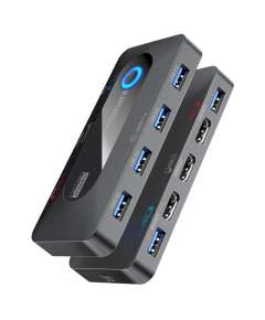 Promate 4K@60Hz KVM Switch