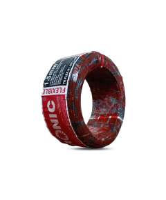 Tronic TK FLEX-01-0015-BK 1.5mm Black Single Core Flexible Cable