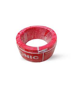 Tronic TK SCRE-SD-0010-RD 90M Red PVC Insulated Single Core Electrical Cable