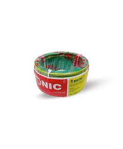 Tronic TK SCRE-SD-0010-YG PVC Insulated Yellow-Green 90M Single Core Electrical Cable