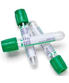 BD Lithium Heparin 100Pack Blood Collection Vacutainer Tubes, Draw Volume: 2ml