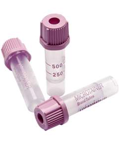 BD Microgard Closure 50Pack Microtainer Tubes,  Vacutainer Tubes Type: K2 EDTA tube/Lavender