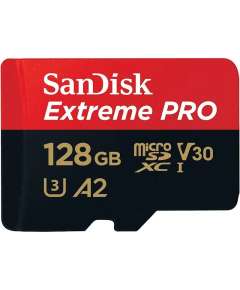 SanDisk Extreme PRO microSDXC UHS-I 128GB Memory Card