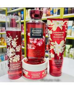 Bath and Body Works Japanese Cherry Blossom Bundle Set