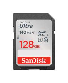 SanDisk Ultra SDXC UHS-I 128GB Memory Card