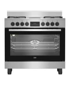 Beko BGM 21225 EX 4 Gas 2 Electric 90 CM Cooker