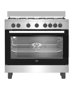Beko BGM 12125 EX 4 Gas 1 WOK Burner 90cm Cooker