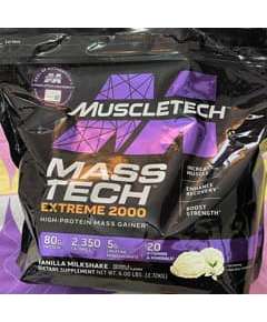 Muscletech 6Lb Masstech Extreme 2000 High Protein Mass Gainer Supplement
