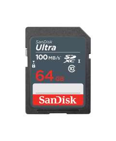 SanDisk Ultra 64GB SDHC and SDXC UHS-I Memory Card