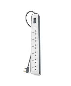 Belkin 6 Way Surge Protection Extension Cable with 2M Power Cord