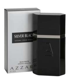 Azzaro Chrome Pour Homme Silver Black 100ml Edt Men Perfume