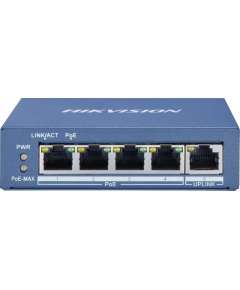 Hikvision DS-3E0505P-E/M 4 Port Gigabit Unmanaged POE Switch