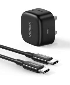 UGREEN USB-C 25W PD Charger With C-C 2M Cable