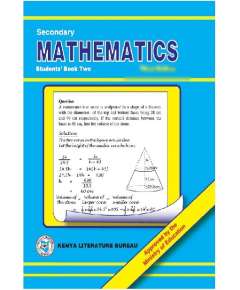 KLB Secondary Mathematics Form 2 Students Book