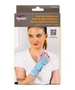 Tynor Ambidextrous Wrist Splint, Size: Small