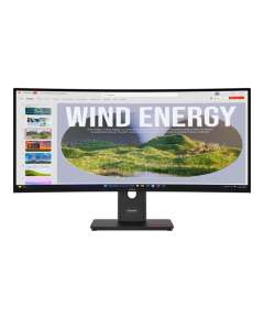 Lenovo ThinkVision T34WD-40 34 inch Ultrawide QHD Curved Monitor