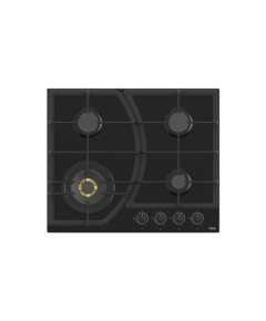 Mika MGH63406FBGW 60cm 4 Gas with WOK Built-In Gas Hob