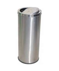 Generic 12Litre Swivel Stainless Steel Dustbin