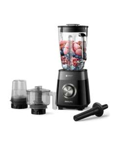 Philips HR3033/00 5000 Series Glass Jar Mill and Chopper 1200W Blender