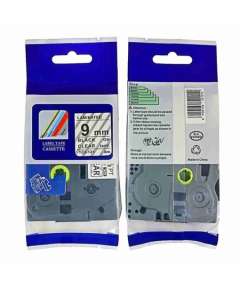 Brother TZ2-121 9mm Black on Clear Compatible Label Tape