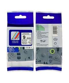 Brother TZ2-221 9mm x 8m Compatible  Black on white label tape