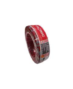 Tronic  TK TWNF-SD-0010 2 core 1.0mm PVC Insulated Flat Electrical Cable Solid