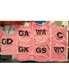 Sparo Set of 7 Netball Bibs