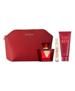 Guess Seductive Red Edt Four Piece Women Perfume Gift Set