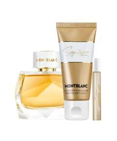 Montblanc Signature Absolu Three Piece Women Perfume Gift Set
