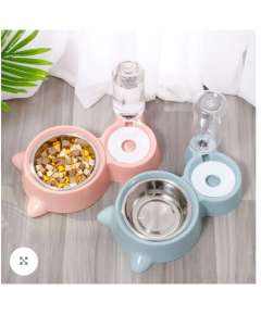 CatLuna Automatic Waterer & Cat Bowl