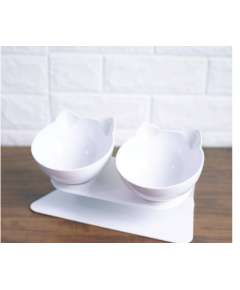 Elevated Anti-slip bottom Cat Food Bowl
