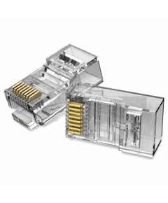 Vention Cat.5E UTP RJ45 Modular Plug Transparent 100 Pack