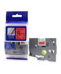 Brother TZ2-431 12mm Black on Red Compatible Label Tape