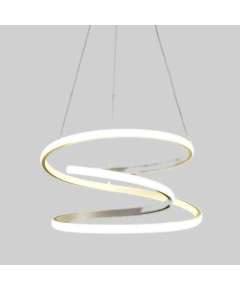 Tronic WH 2021-0305-TC Modern Swirl LED Pendant Light