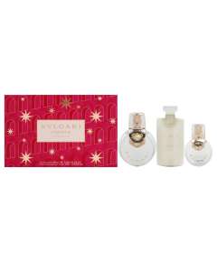 Bvlgari Omnia Crystalline Edp Three Piece Women Perfume Gift Set