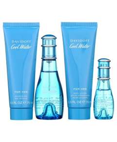 Davidoff Cool Water Four Piece Women Perfume Gift Set