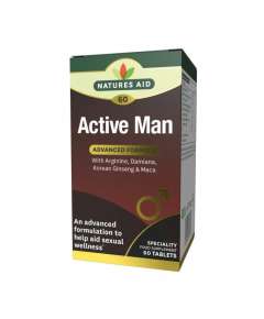 Natures Aid Active Man 60Tablets Supplement