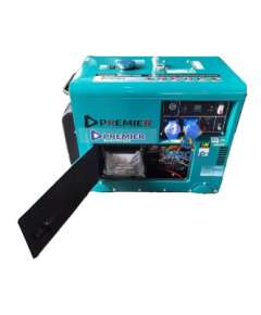 Premier 9KVA Single phase Silent Diesel Generator with an automatic change over switch